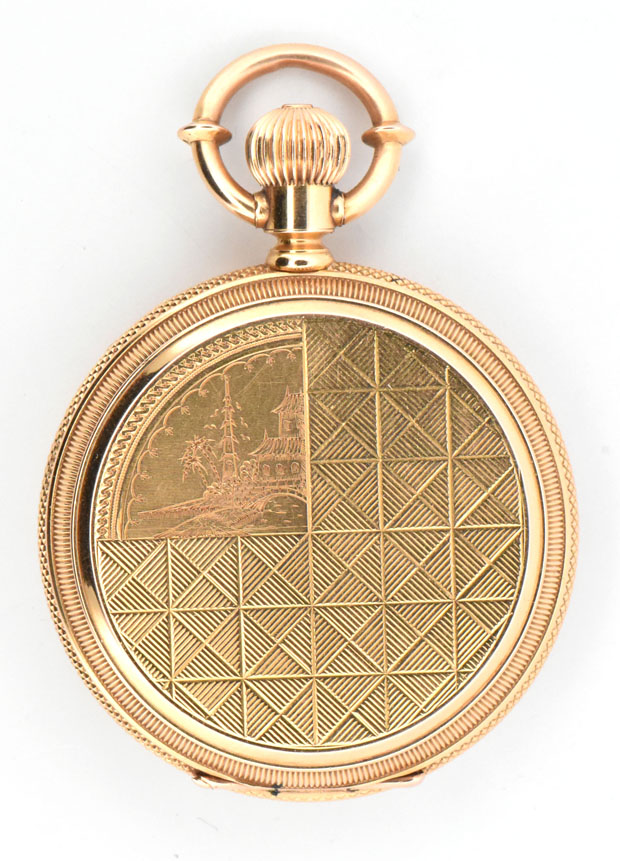18K Yellow Gold Elgin Pocket Watch