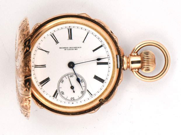 14K Yellow Gold Mermod Jaccard & Co. Pocket Watch