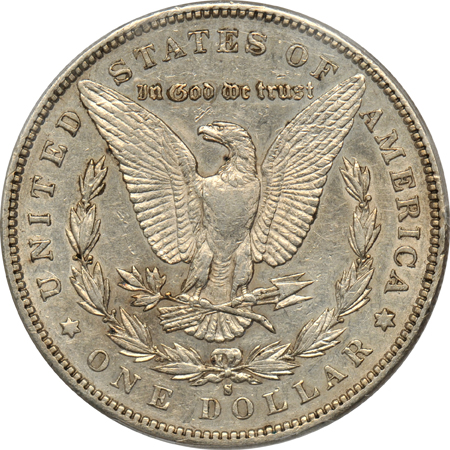 1892-S PCGS, AU-50