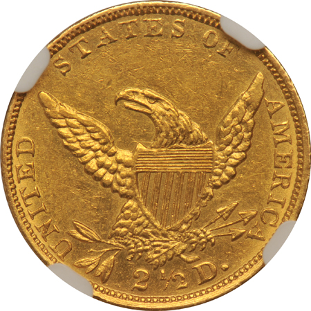 1836 Block 8 NGC, MS-61