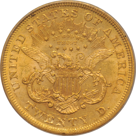 1875-S PCGS MS-60 (green label)