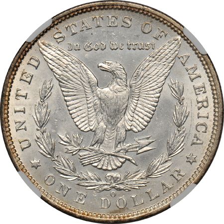 1892-O NGC MS-64