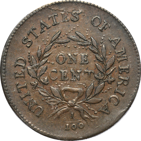1793 Wreath Lettered Edge PCGS AU-50 CAC