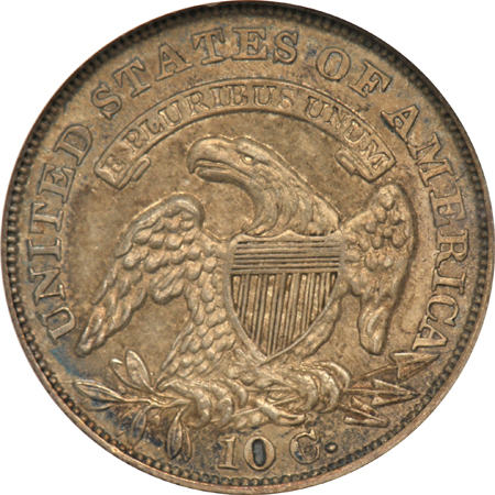 1834 Large 4 JR-5 ANACS MS-61