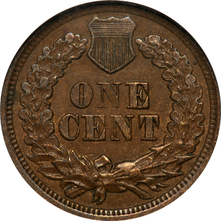 1867/67 Repunched Date S-1 ANACS AU-50