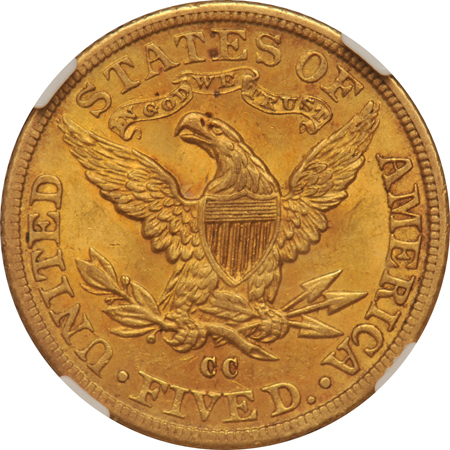 1891-CC NGC AU-58