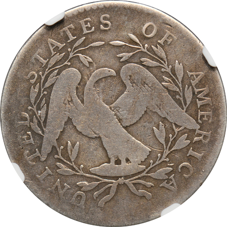 1795 O-124, R.5 NGC VG details/plugged