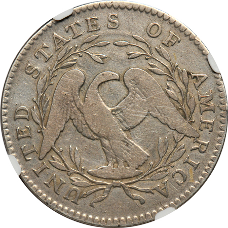 1795 O-105, R.4 NGC VF details/cleaned
