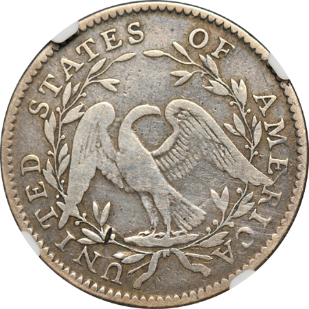 1795 O-119, R.4 NGC F details/cleaned/damaged