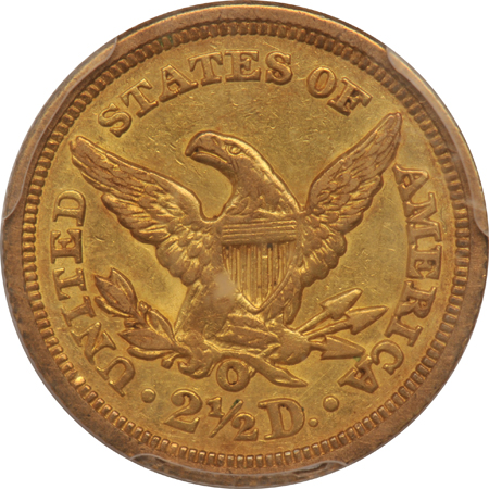 1852-O PCGS AU-50