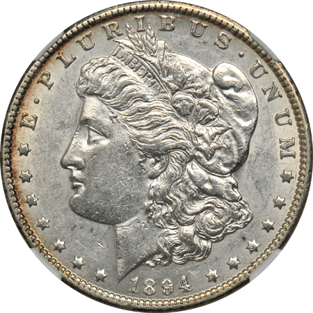 1894-O and 1894-S, both NGC AU-53