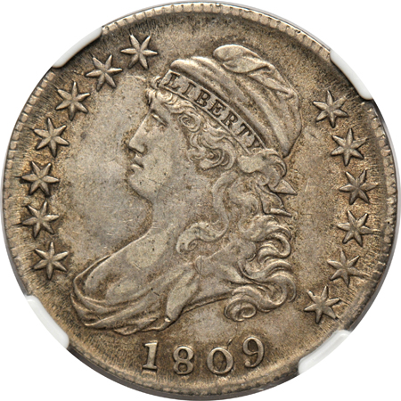 1809 XF-40, and an 1811 VF-35, both NGC