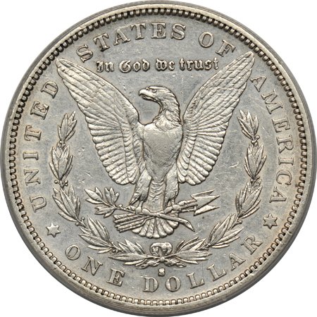 1891-CC, plus five additional Morgan dollars, all ANACS