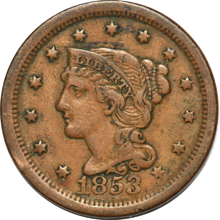 Collection of 50 Large cents