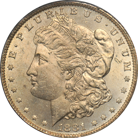 Four GSA Morgan dollars including three non-CC