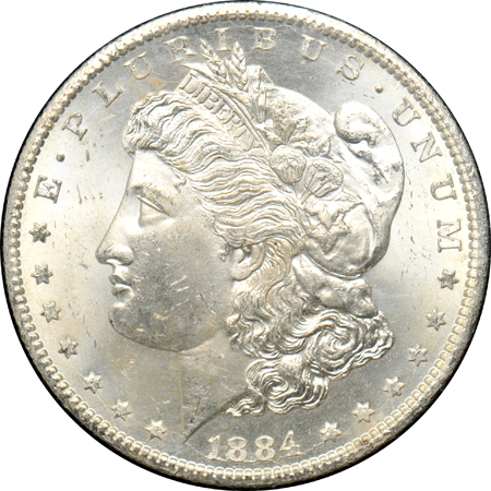 1884-CC GSA NGC MS-65, and an 1882-CC GSA MS-60