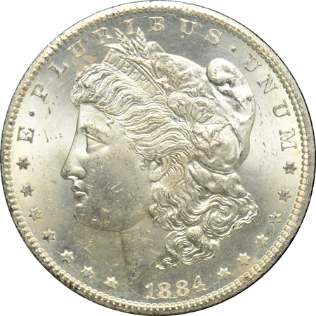 1882-CC, 1883-CC, and 1884-CC, all GSA NGC MS-64