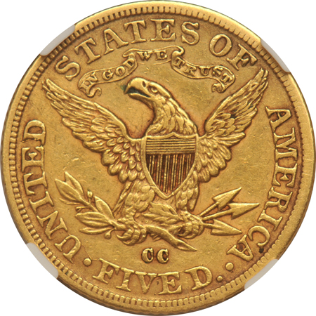 1891-CC NGC AU-55
