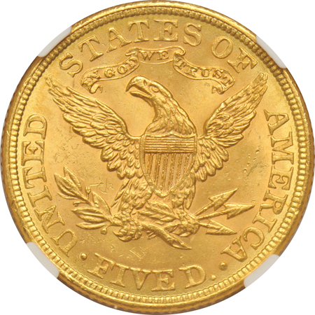 1881 NGC MS-64