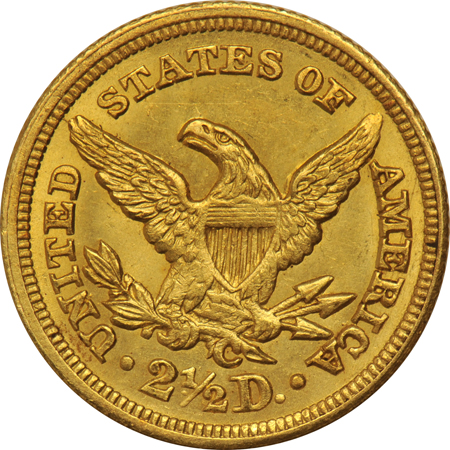 1847-C UNC details/obverse scratch