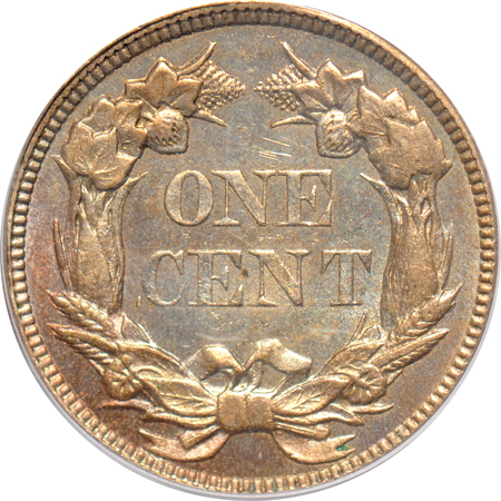 1857 Flying Eagle PCGS MS-64