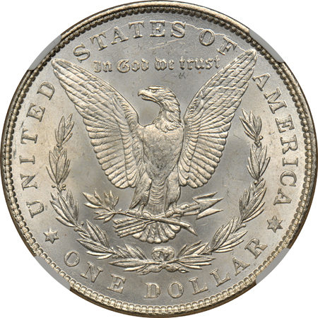 Two 1887 NGC MS-66