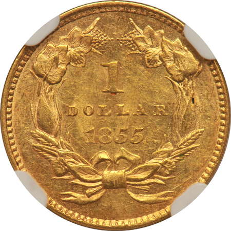 1855 NGC AU-58