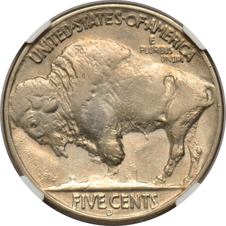 1937-D 3 Legged NGC AU details/improperly cleaned