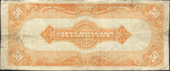 1922 $50 Fr# 1200 - VF