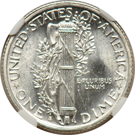 Eight 1940-S NGC MS-66 FB