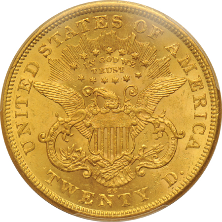 1875-CC PCGS AU-58