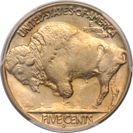 1937-D 3 Legged PCGS AU-58 CAC