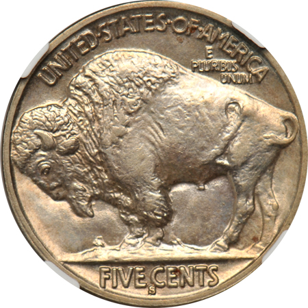 1915-S NGC AU-58