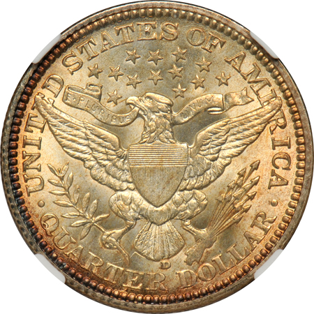 1916-D Barber NGC MS-64