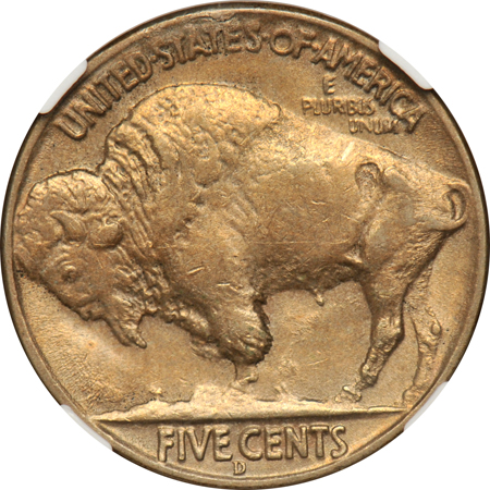 1937-D 3 Legged NGC MS-61