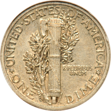 1916-D Mercury ANACS XF-45