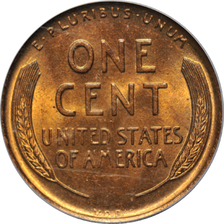1909-S VDB Lincoln PCGS MS-65RB