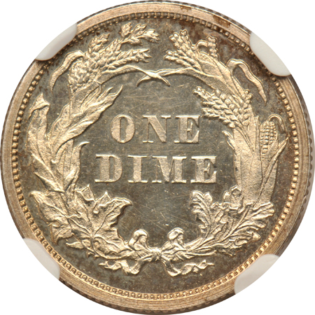 1868 NGC PR-64 CAMEO