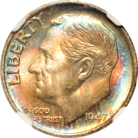 1983 No S NGC PR-68 Ultra Cameo, plus a1947-S NGC MS-66 Star