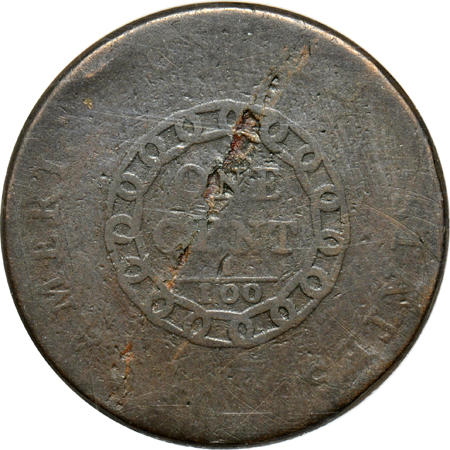 1793 Chain Ameri., as described