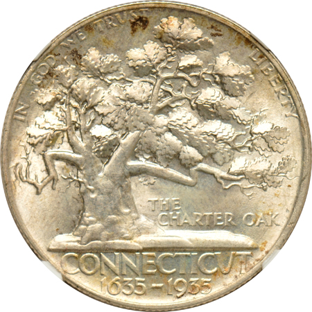 Four commemorative half-dollars certified by NGC