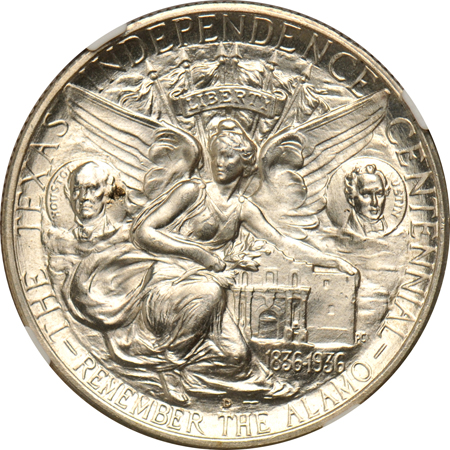 1936 and 1936-D Texas, both NGC MS-66