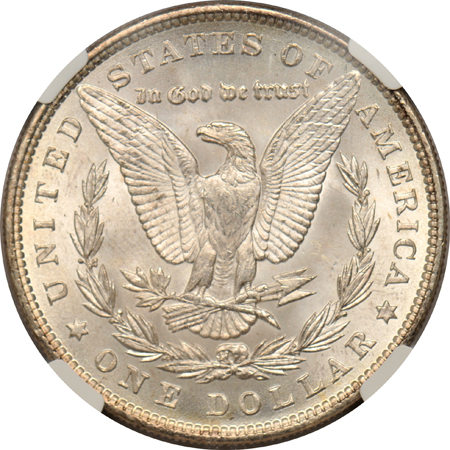 1885 NGC MS-66+, plus an 1879-S MS-64