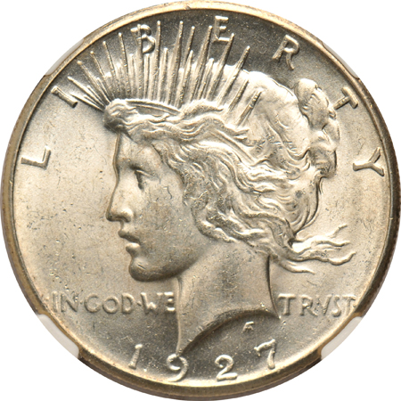 1878-CC Morgan dollar MS-63, plus four other silver dollars, all NGC