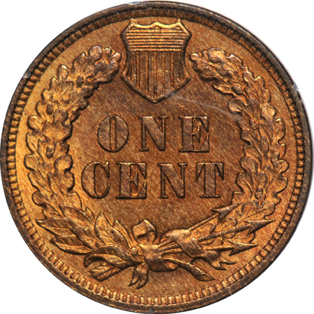 Five US type coins in PCGS rattler holders