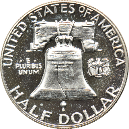 Group of 120 Proof Franklin half-dollars and 20 Proof 1964 Proof Kennedy half-dollars