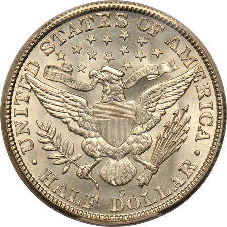 1915-S PCGS UNC details/cleaned