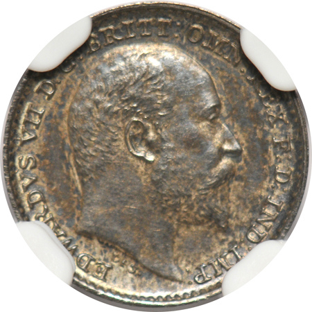 Great Britain - Seven 1902 Matte Proof coins certified by NGC