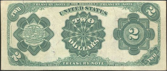 1891 $2 Fr# 357 - VF