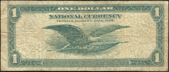 1918 $1 Cleveland Star Fr# 720* - VG